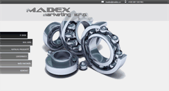 Desktop Screenshot of madex.cz